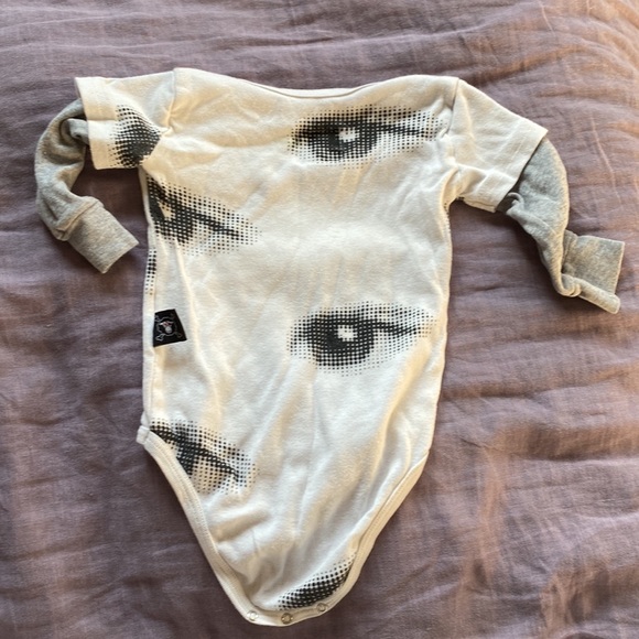 NUNUNU 12-18m eye onesie - Picture 4 of 4